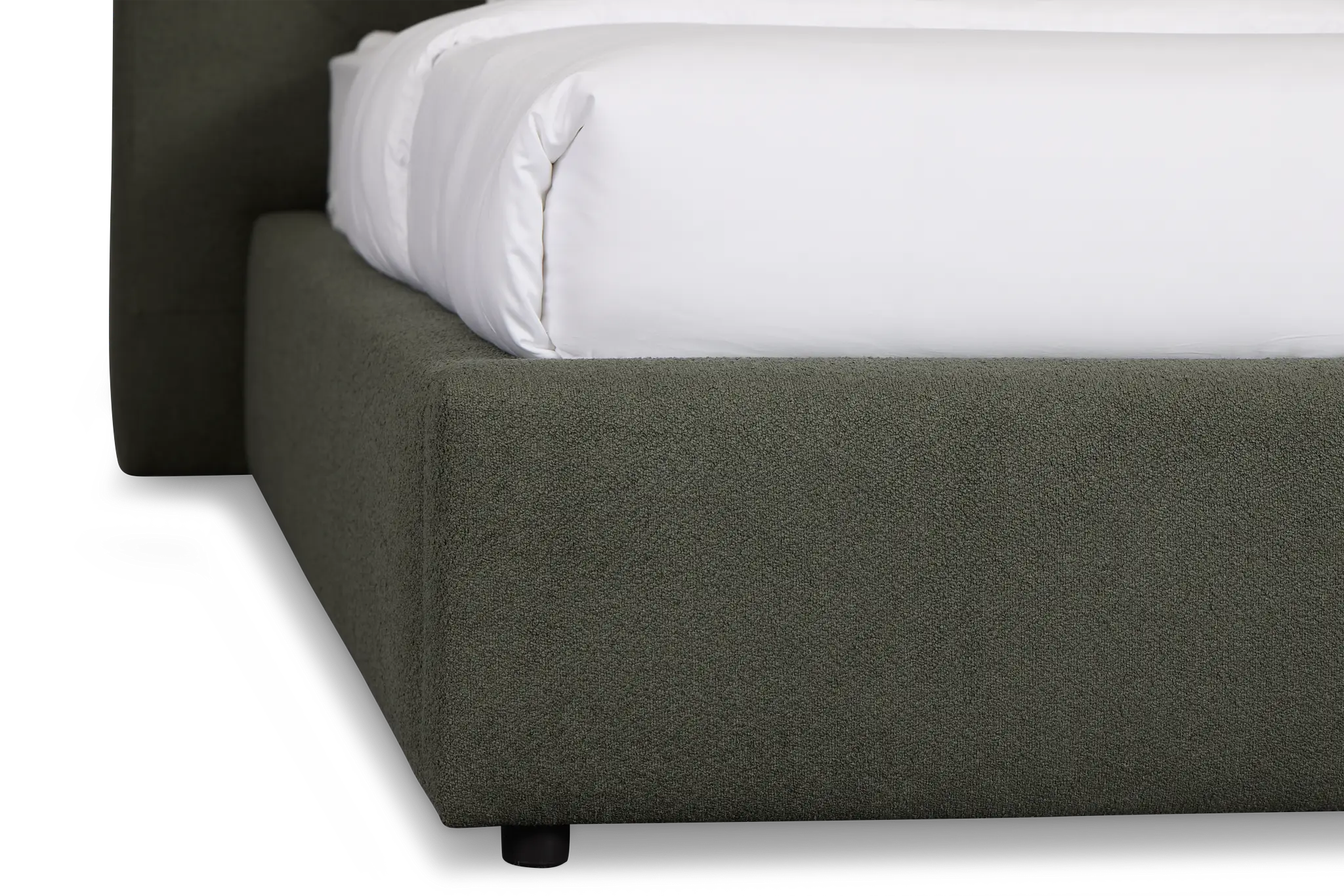 Grayton Sutton Green 54" Upholstered Platform Bed Grayton Sutton Green 54" Upholstered Platform Bed