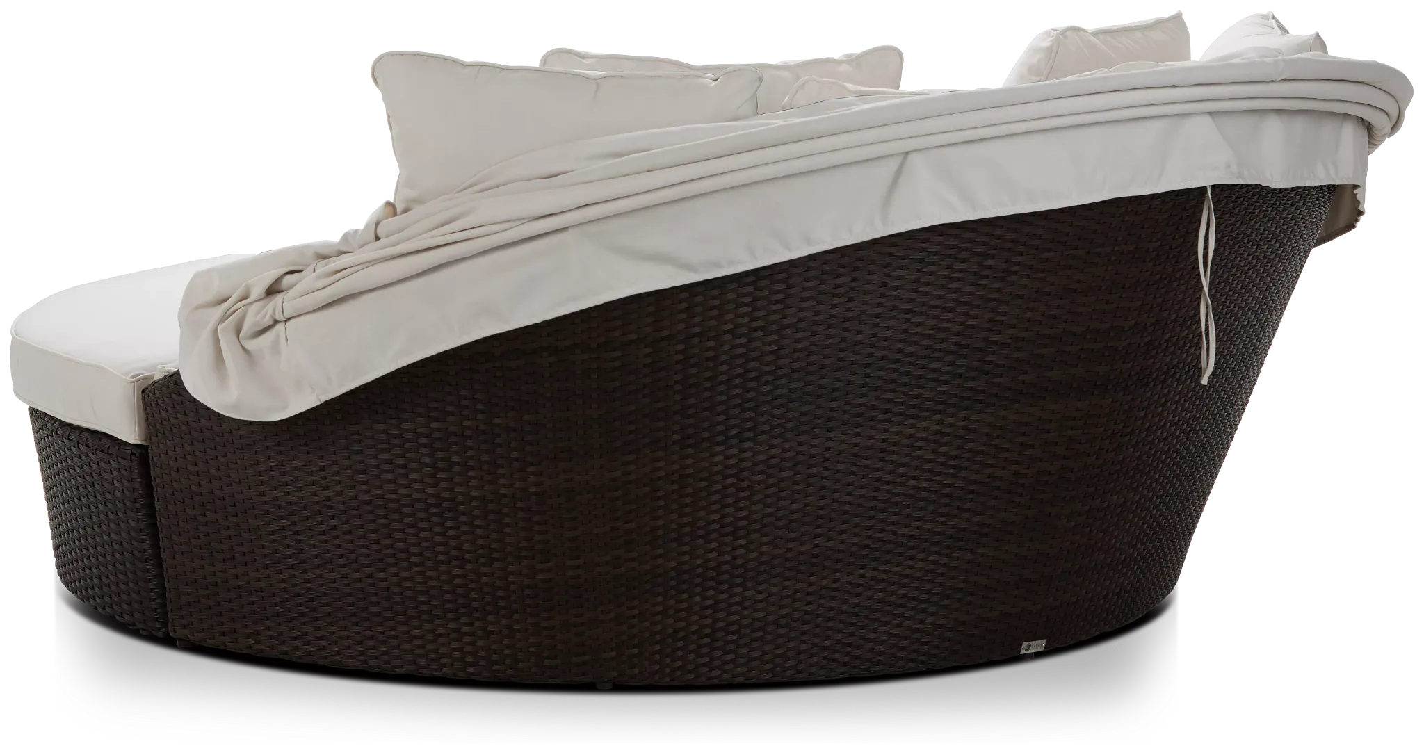 Fina White Canopy Daybed