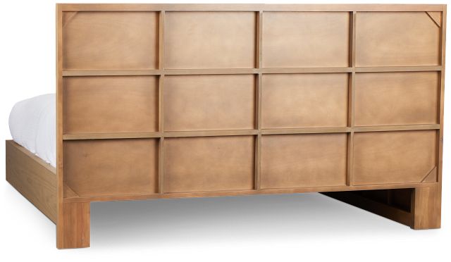 Haven Light Tone Platform Bed