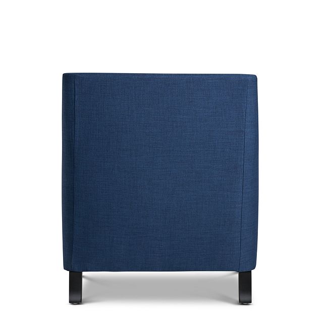 Erica Blue Fabric Accent Chair