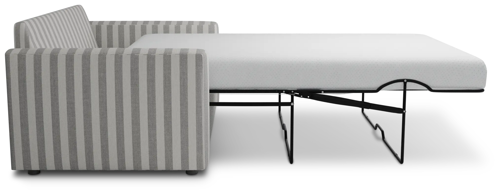 Siesta Sea Lane Dark Gray Fabric Memory Foam Sleeper Siesta Sea Lane Dark Gray Fabric Memory Foam Sleeper