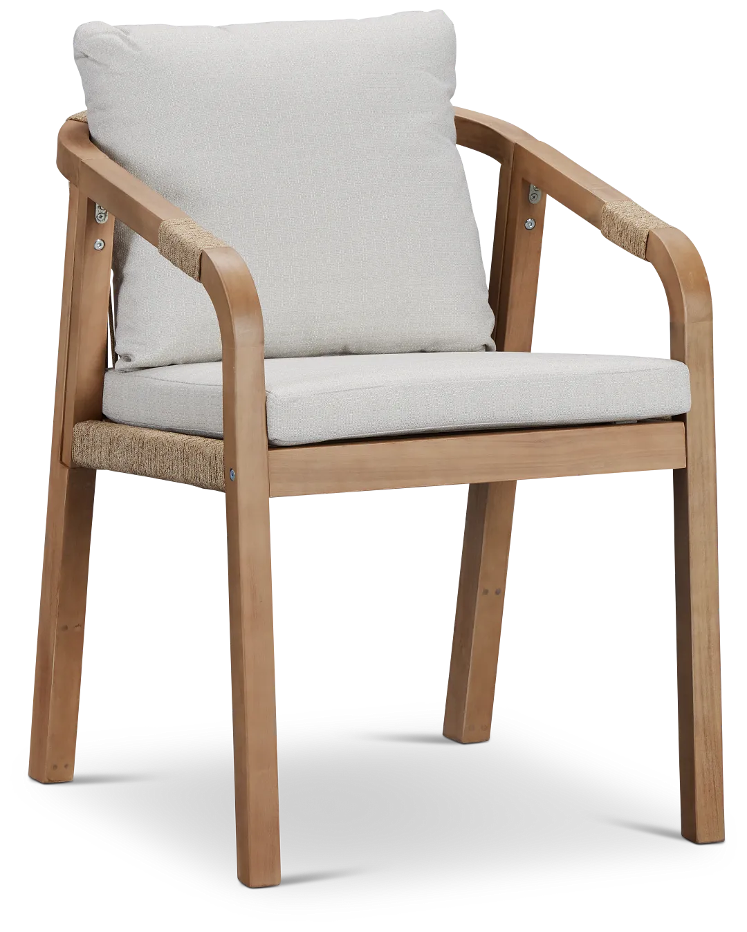 Laguna Gray Cushioned Arm Chair