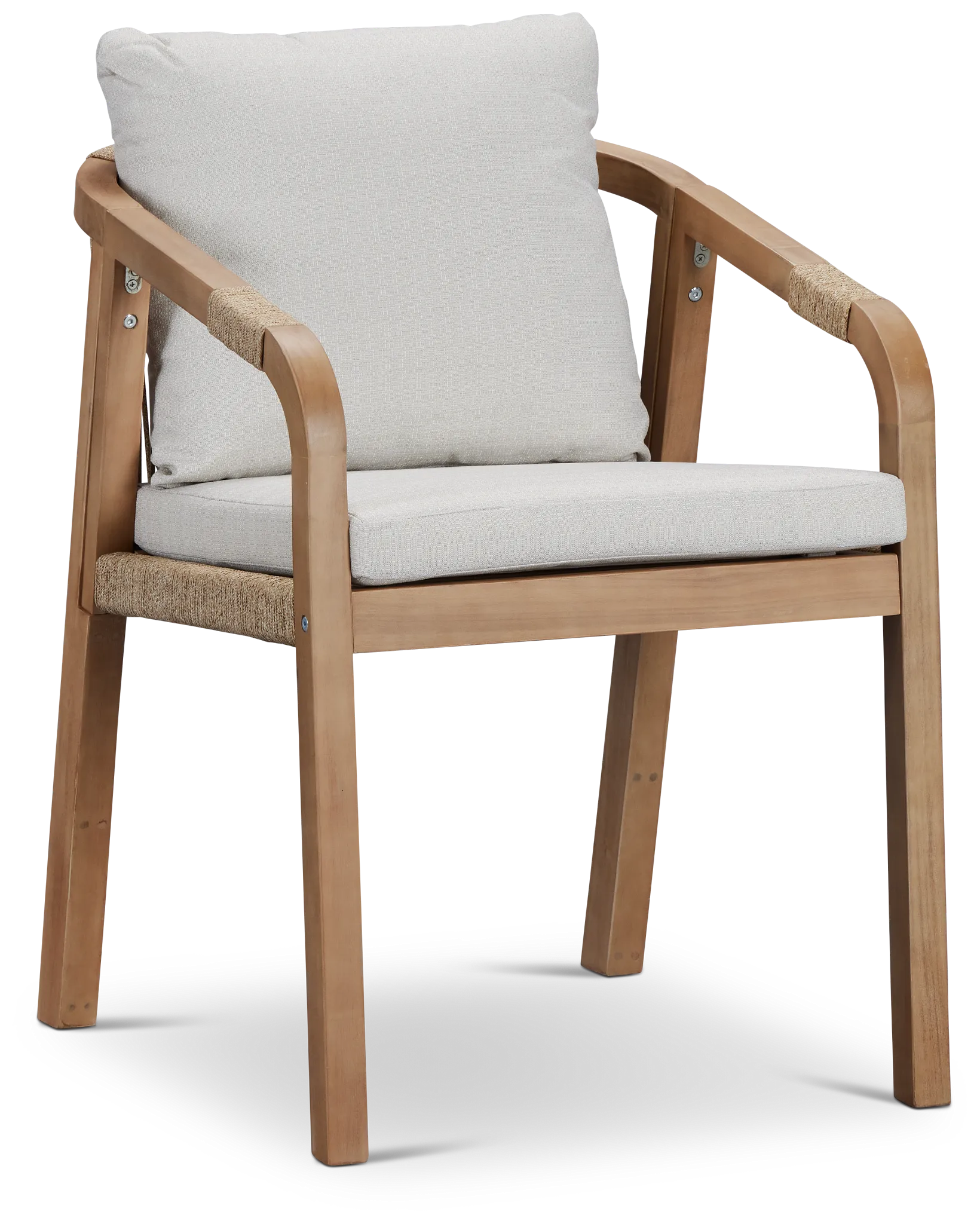 Laguna Gray Cushioned Arm Chair