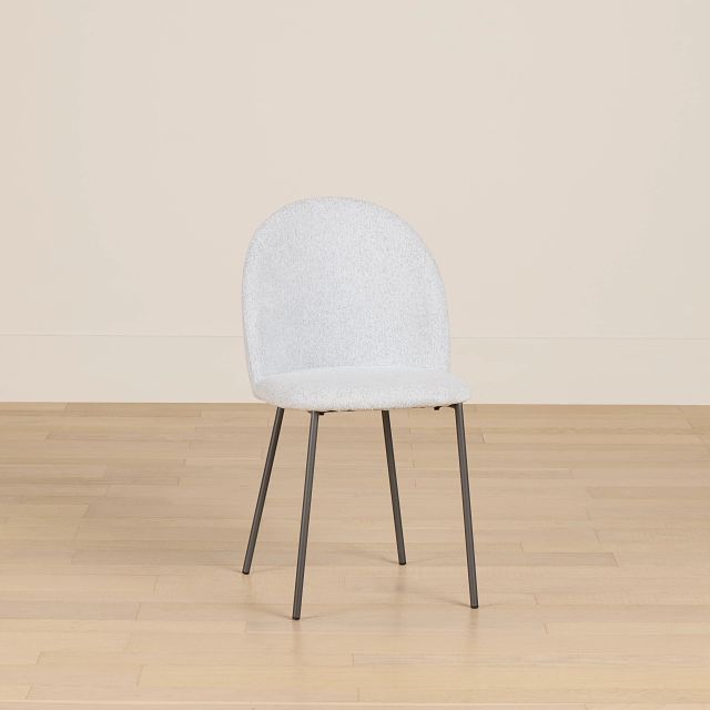 Brentwood Light Gray Upholstered Side Chair