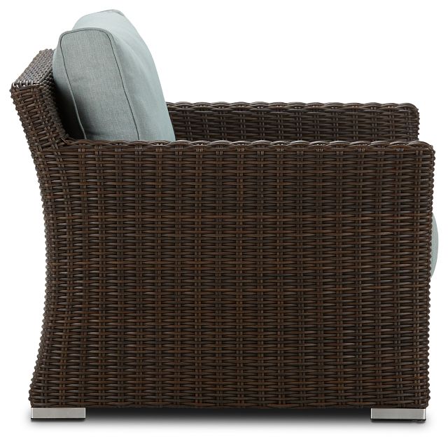 Southport Teal Woven Chair (1)