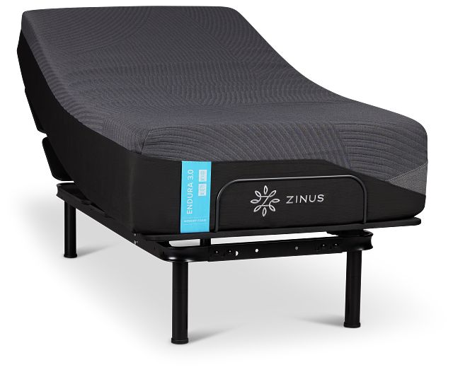 Zinus Endura 3.0 Plush Slat Adjustable Mattress Set