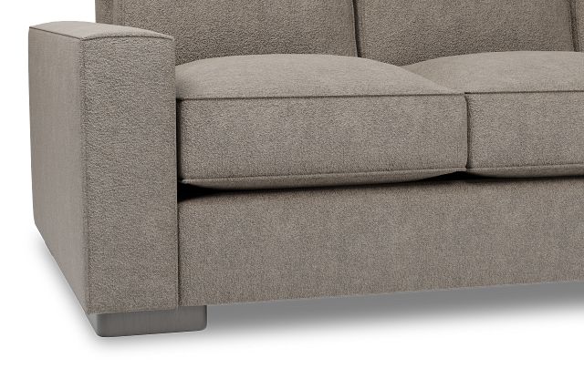 Edgewater Elite Brown 84" Sofa W/ 3 Cushions