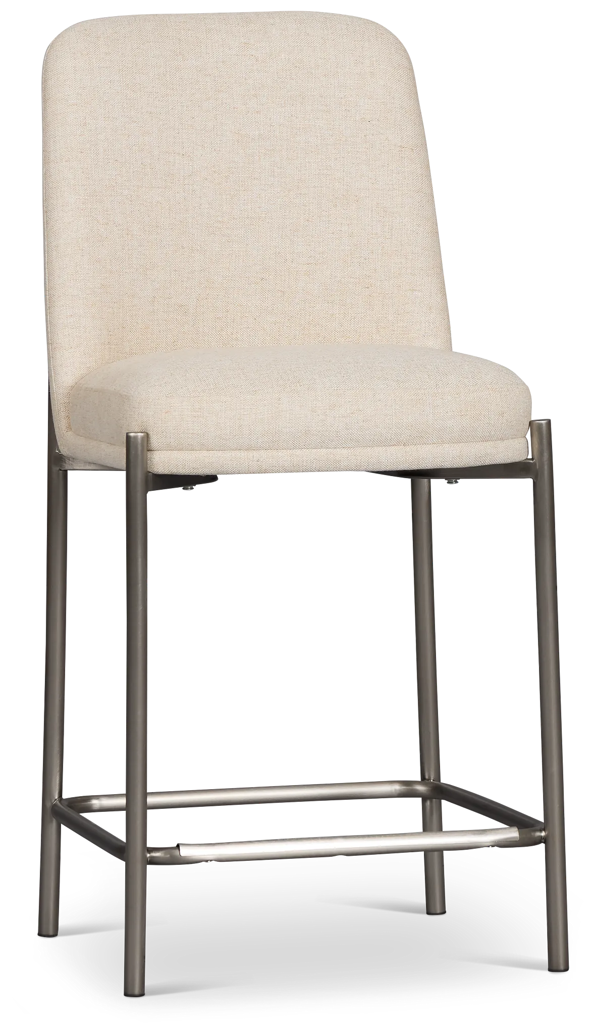 Avondale Light Beige 24" Upholstered Barstool