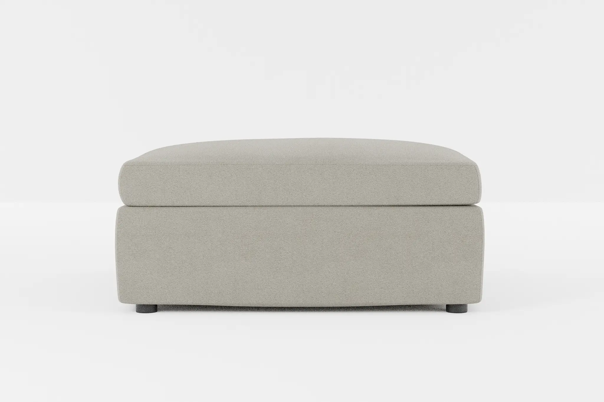 Destin Elite Gray Fabric Cocktail Ottoman Destin Elite Gray Fabric Cocktail Ottoman