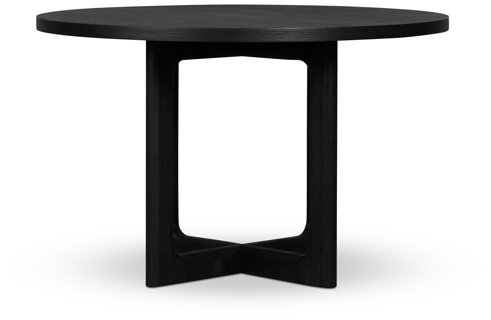 Santorini Black 47" Round Table Santorini Black 47" Round Table
