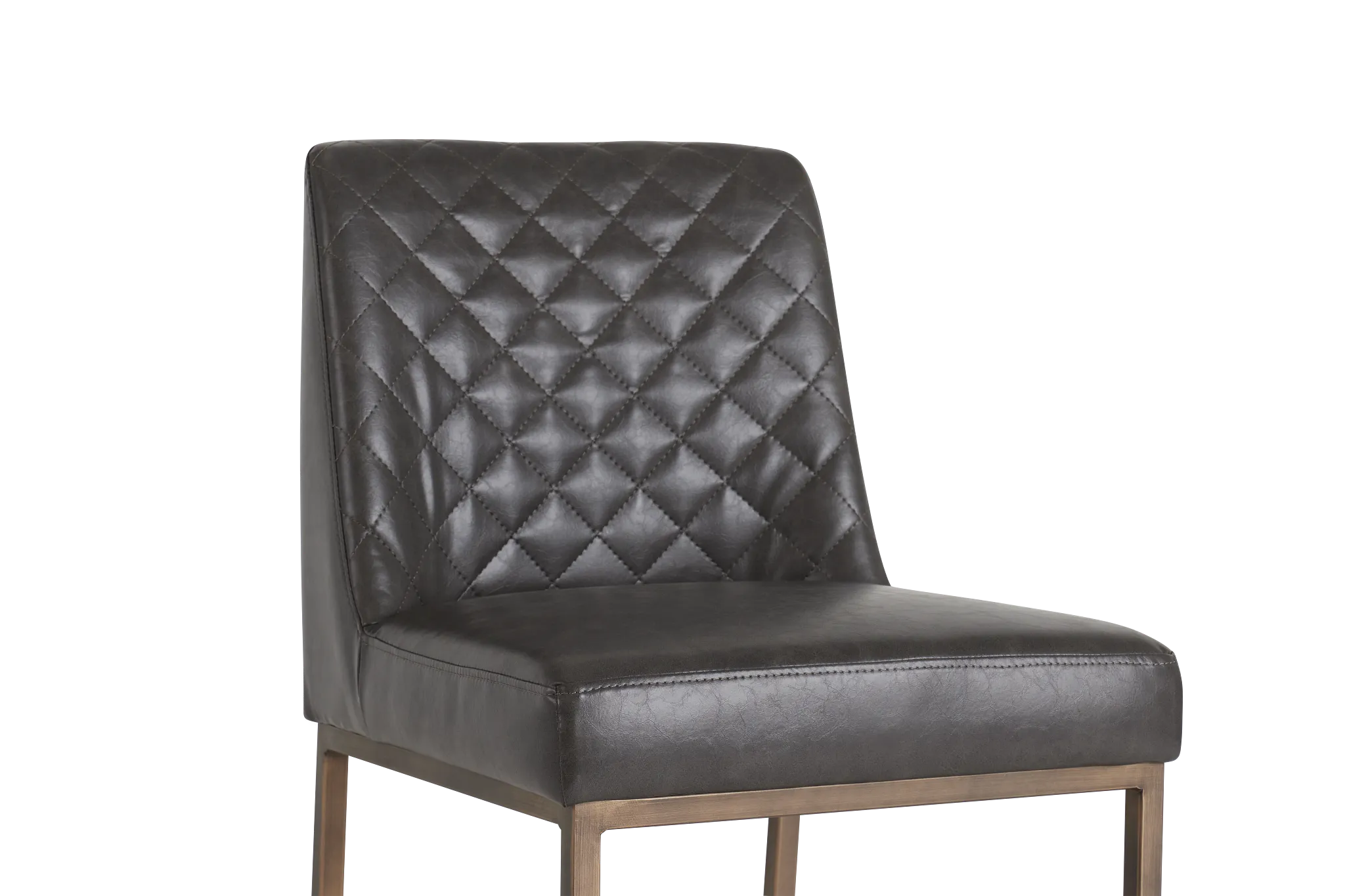 Sierra Dark Gray Bonded Ltr 30" Barstool