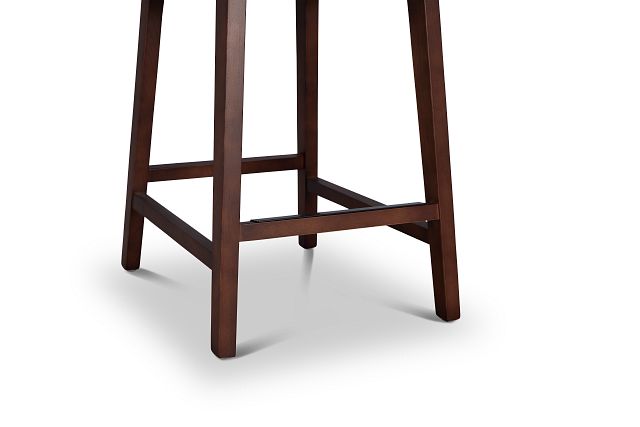 Hamilton Taupemicro 24" Upholstered Barstool