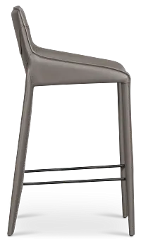 Wakefield Gray 27" Upholstered Barstool