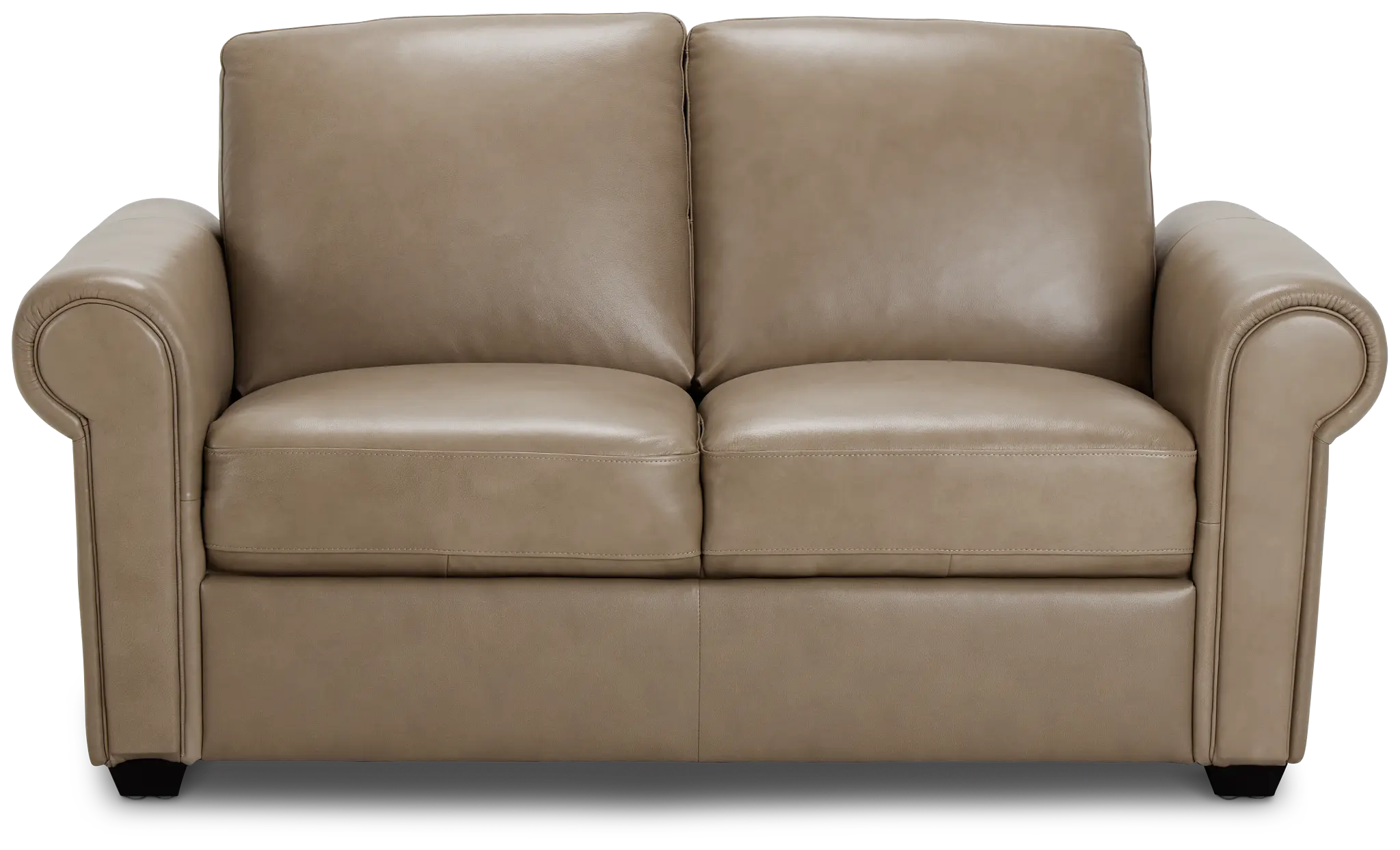 Lincoln Taupe Lthr/vinyl Loveseat Lincoln Taupe Lthr/vinyl Loveseat