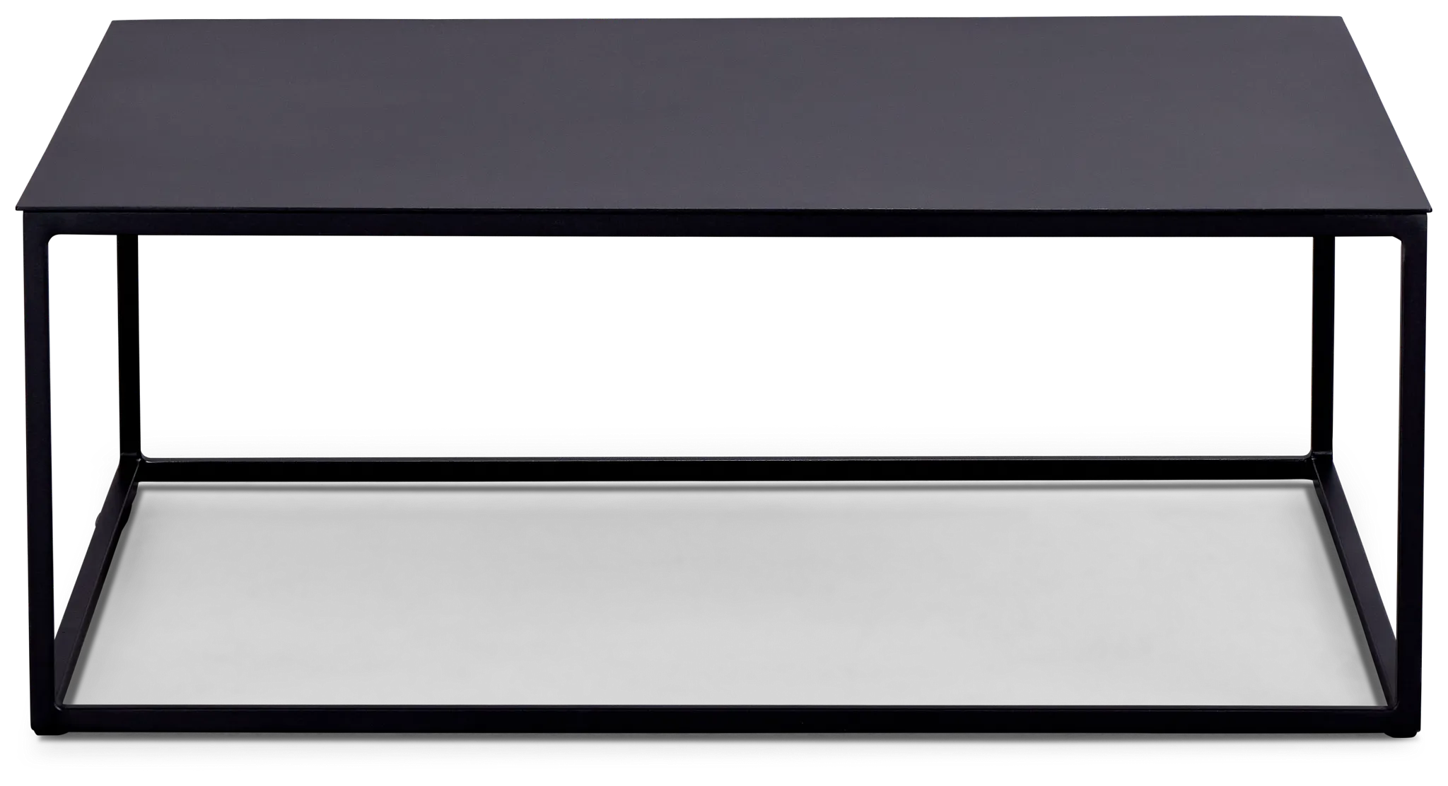 Malaga Black Square Coffee Table