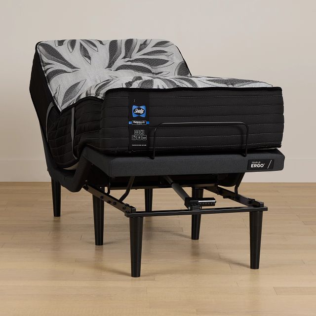 Sealy Posturepedic Plus Exuberant Ii 15" Ultra Plsh Ergo Smart Adjustable Mattress Set