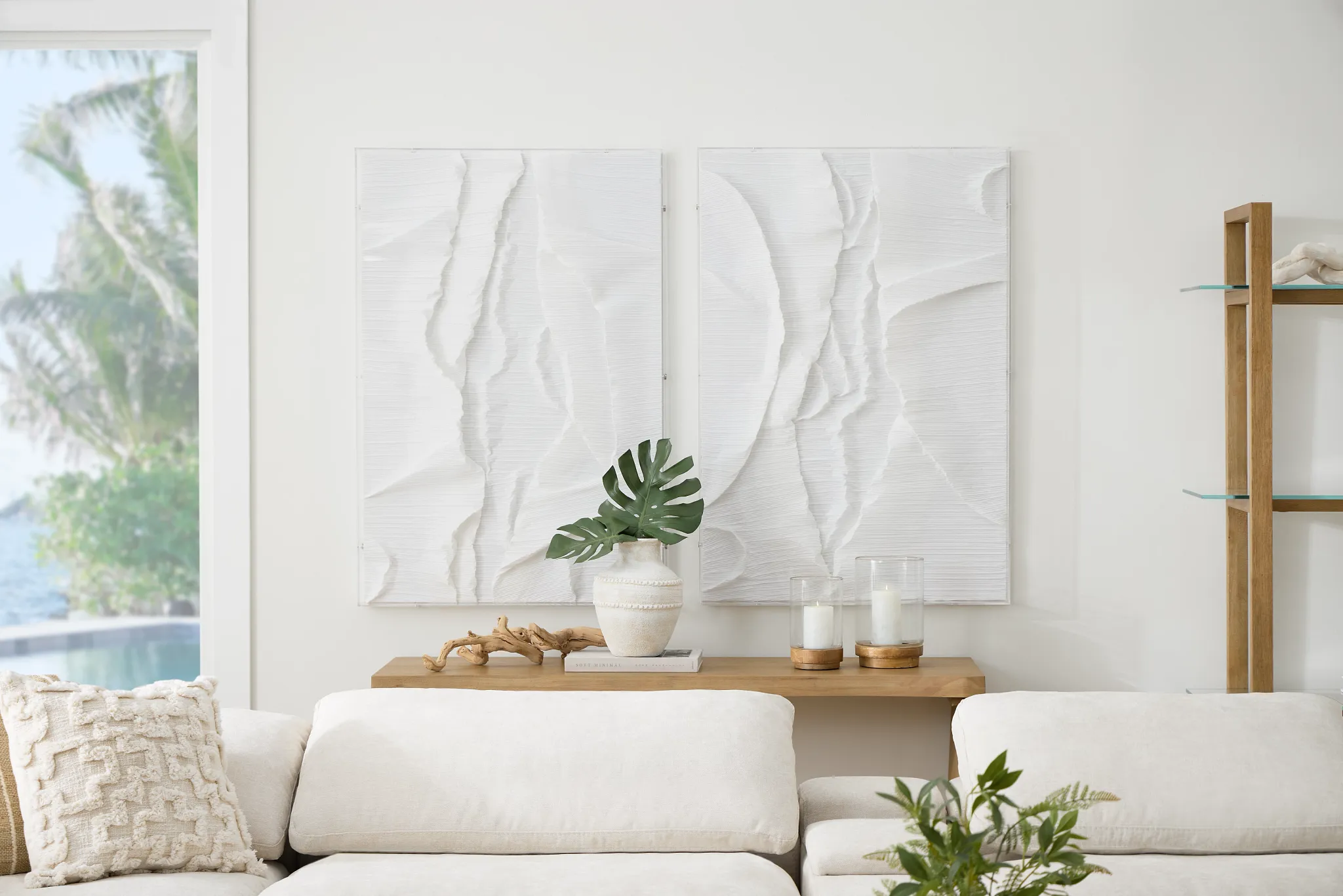 Astorio White Wall Art