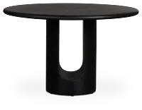 Soho Black Round Table