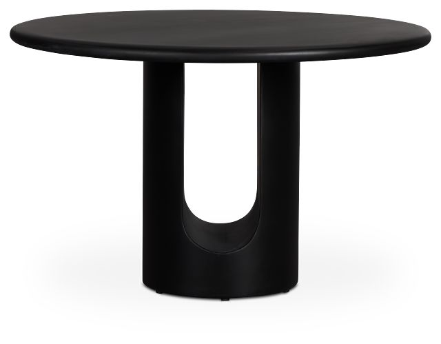 Soho Black Round Table