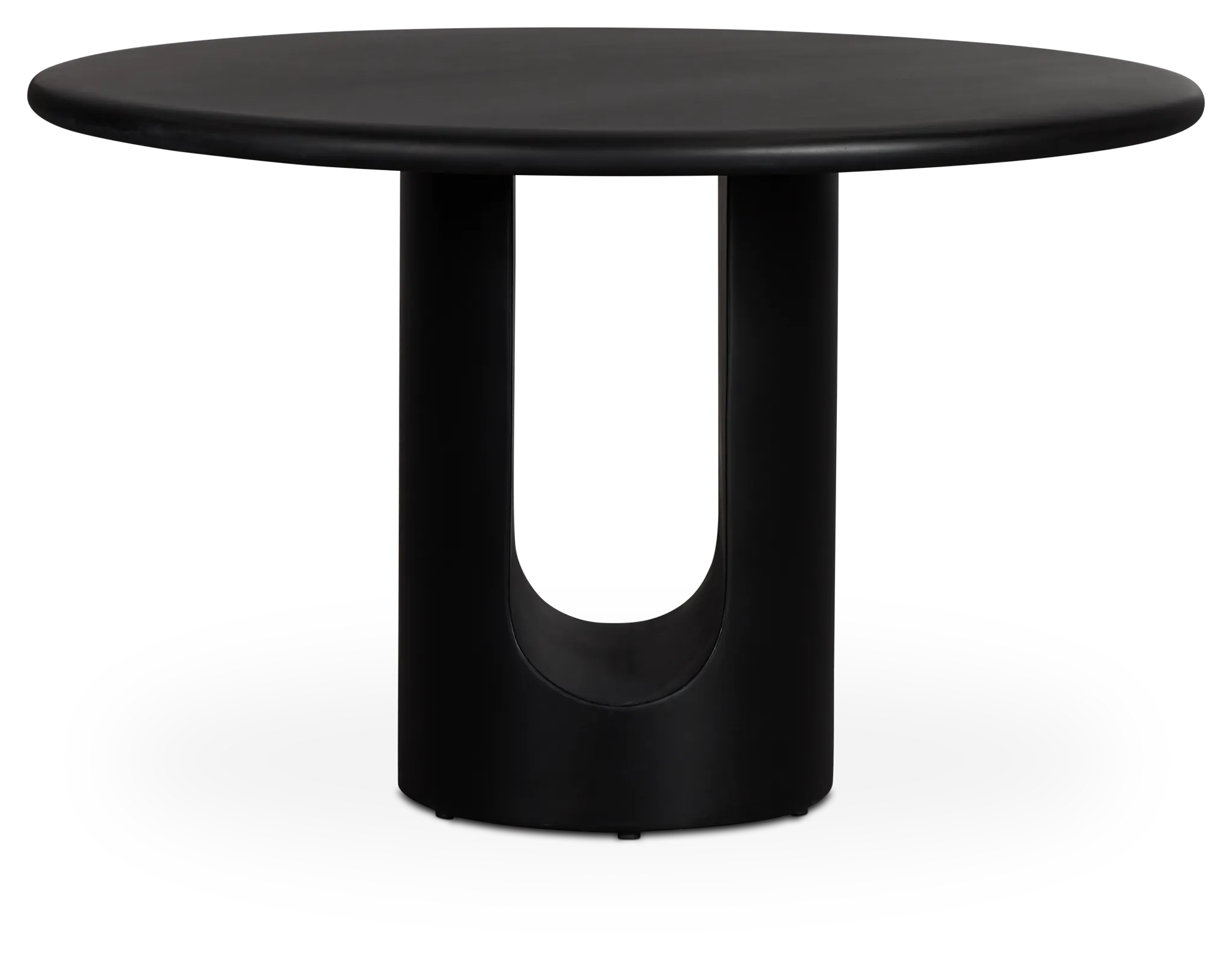 Soho Black Round Table