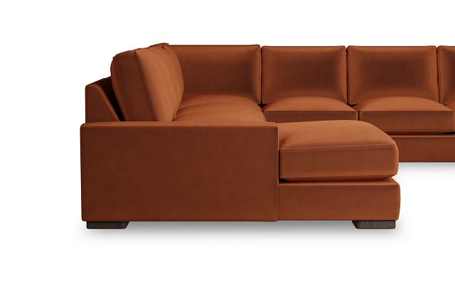 Edgewater Joya Orange Large Left Chaise Sectional