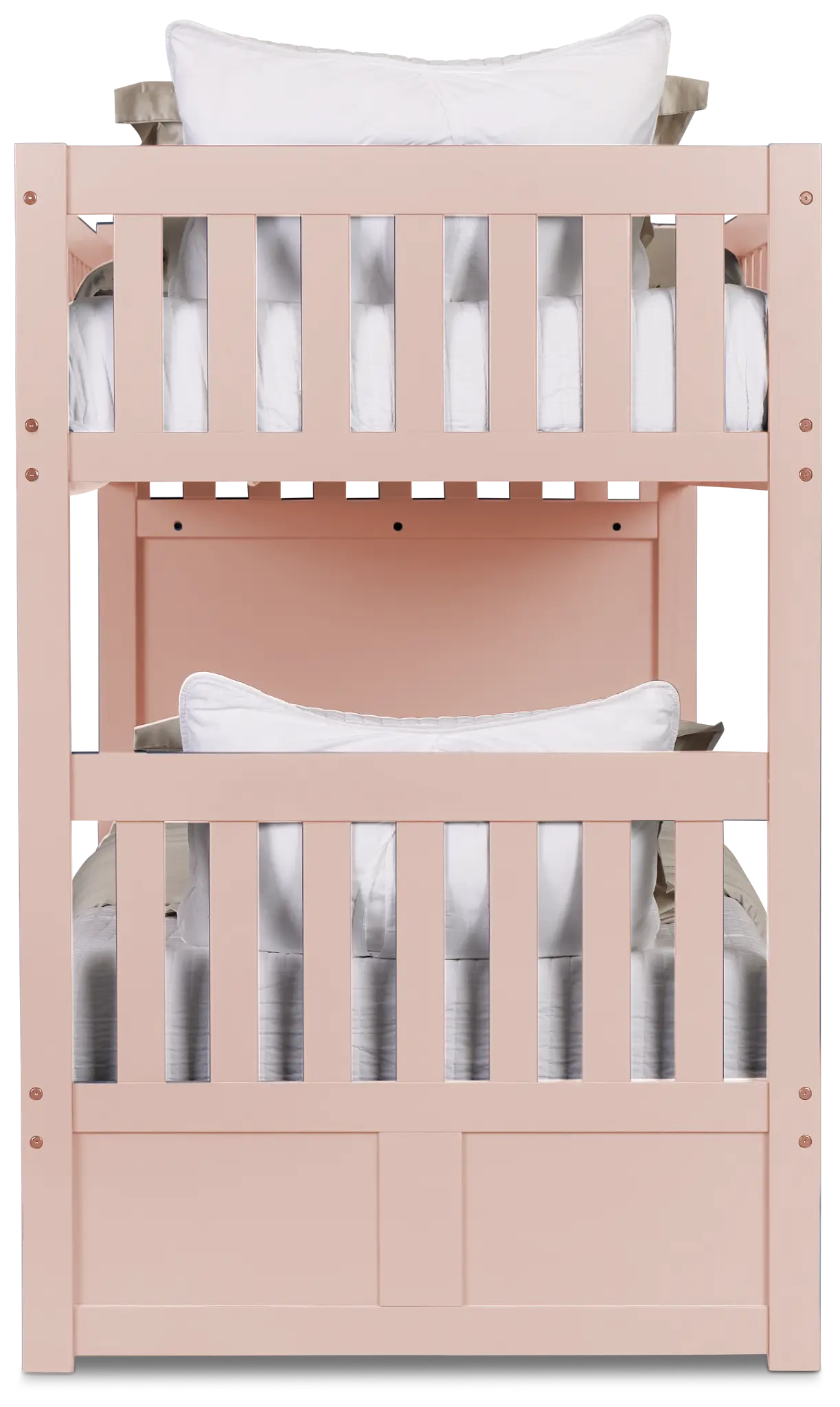 Charleston Pink Step Trundle Bunk Bed Charleston Pink Step Trundle Bunk Bed