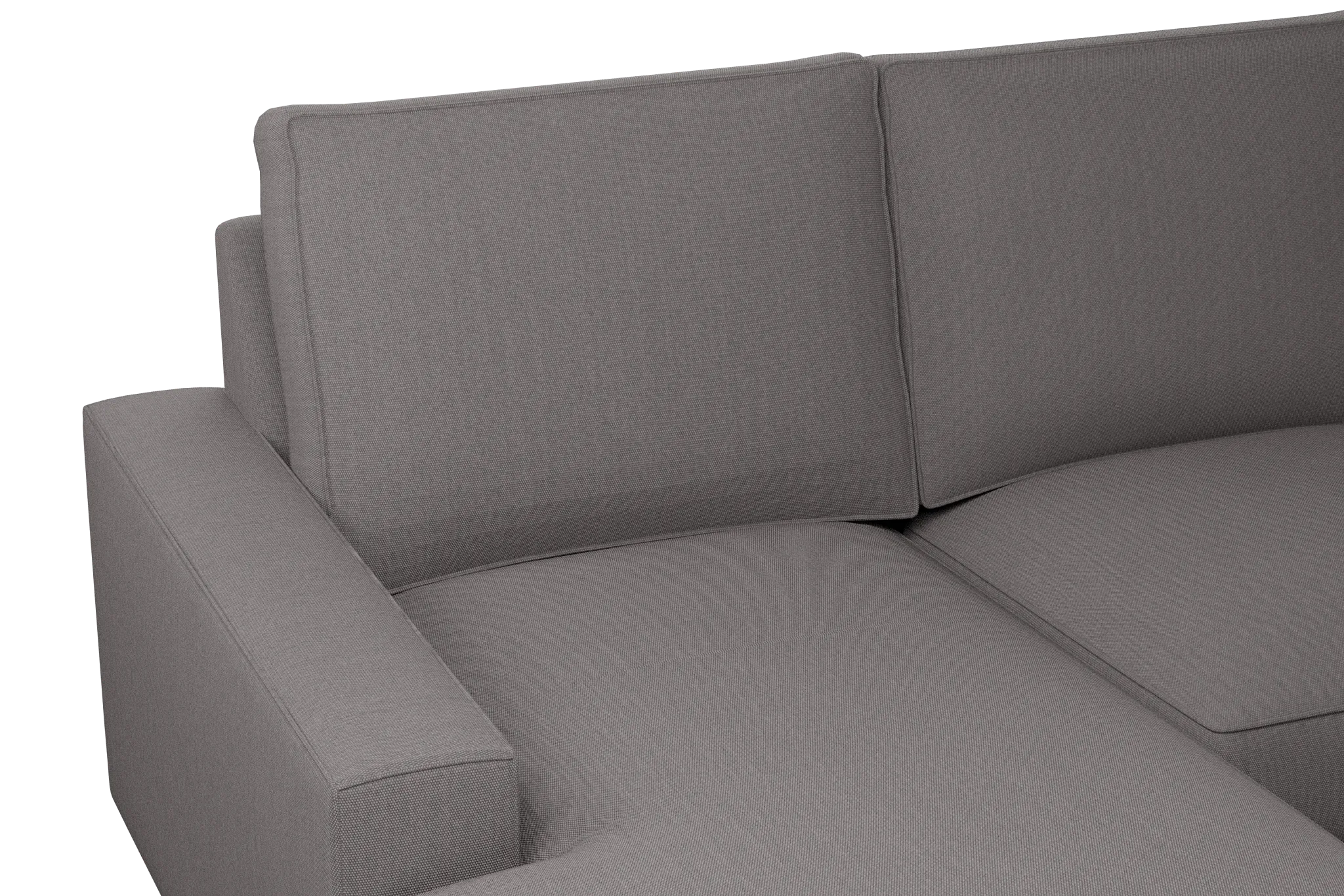 Edgewater Peyton Gray Large Left Chaise Sectional