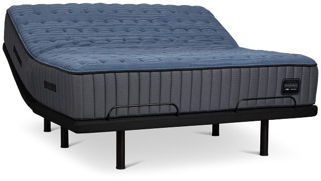 Kevin Charles By Sealy Reserve Lux Firm Deluxe Adjustable Mattress Set