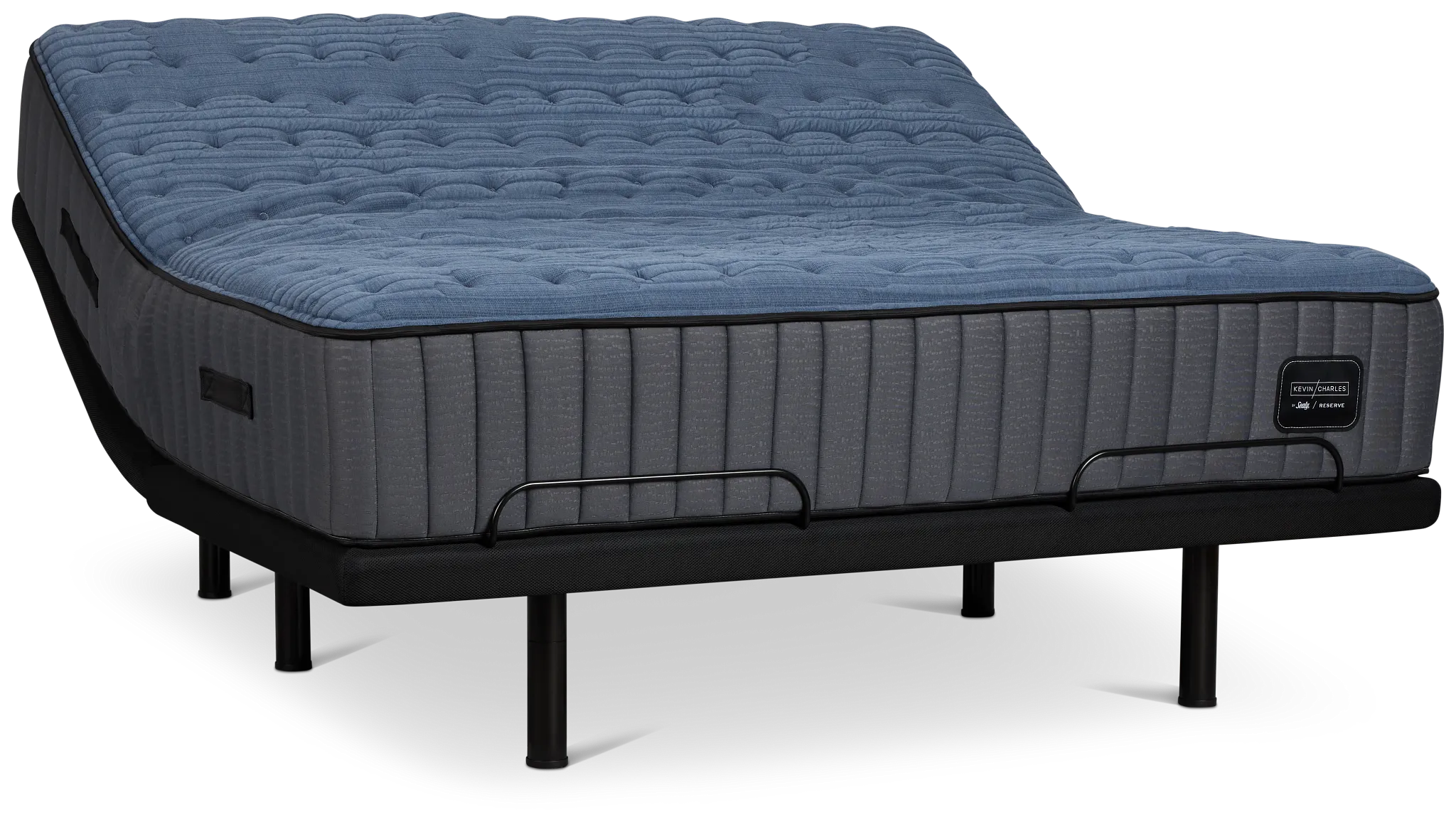 Kevin Charles By Sealy Reserve Lux Firm Deluxe Adjustable Mattress Set