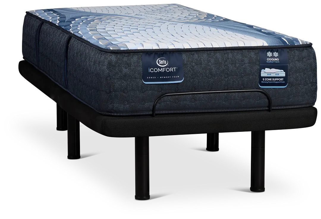 Serta Icomfort Aveda Plush Elite Adjustable Mattress Set
