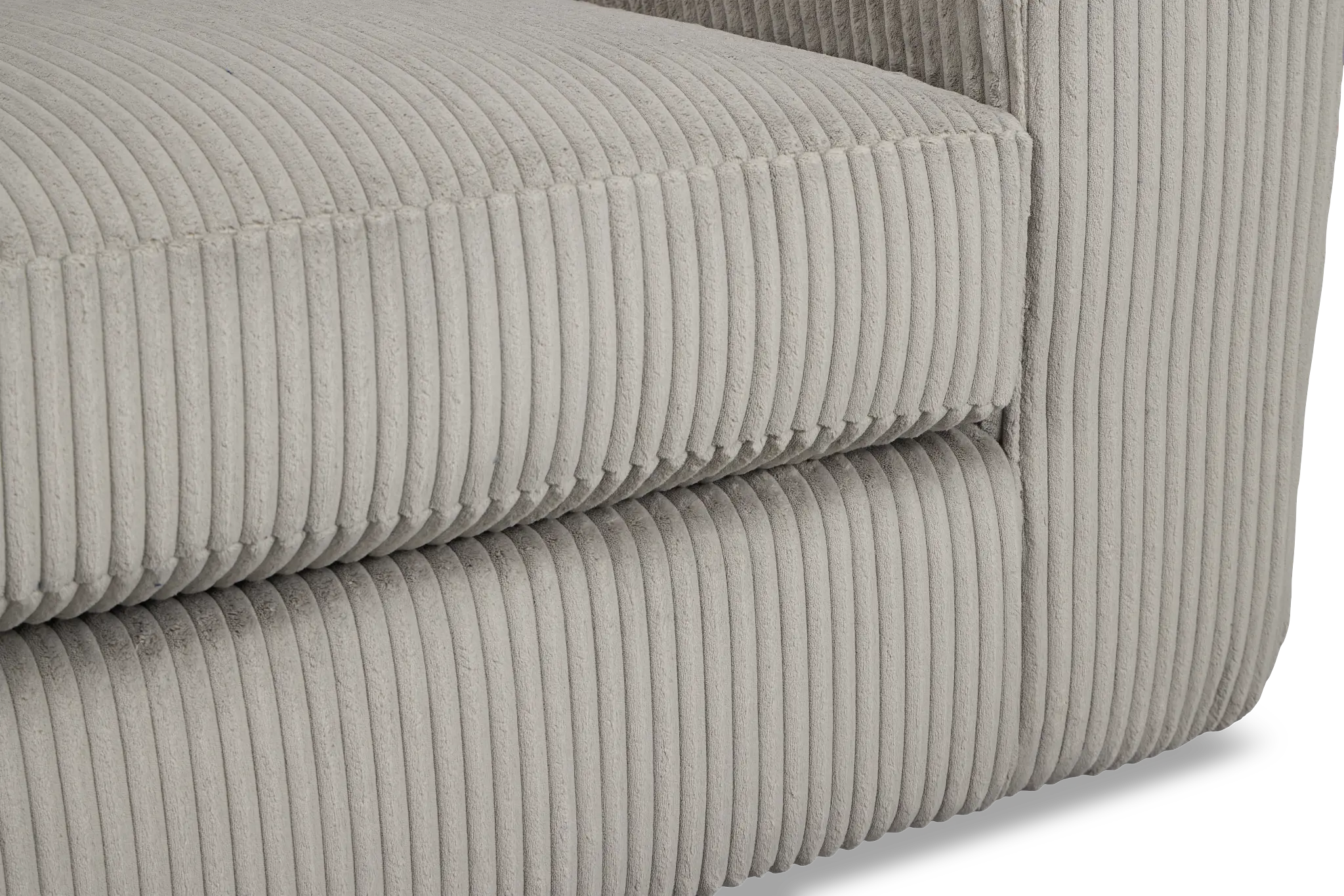 Charlie Gray Fabric Loveseat Charlie Gray Fabric Loveseat