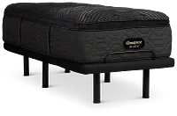 Beautyrest Black Series Two Plush Pillow Top Deluxe Adjustable Mattress Set
