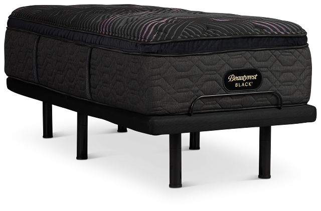 Beautyrest Black Series Two Plush Pillow Top Deluxe Adjustable Mattress Set