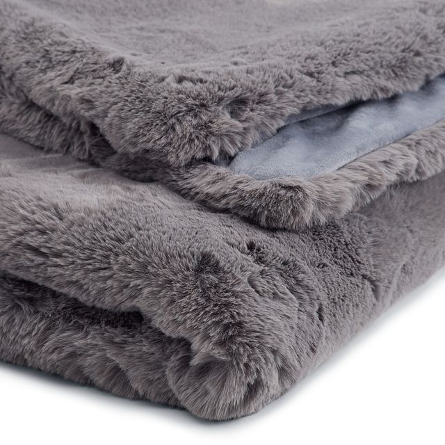 Kaycee Dark Gray Throw