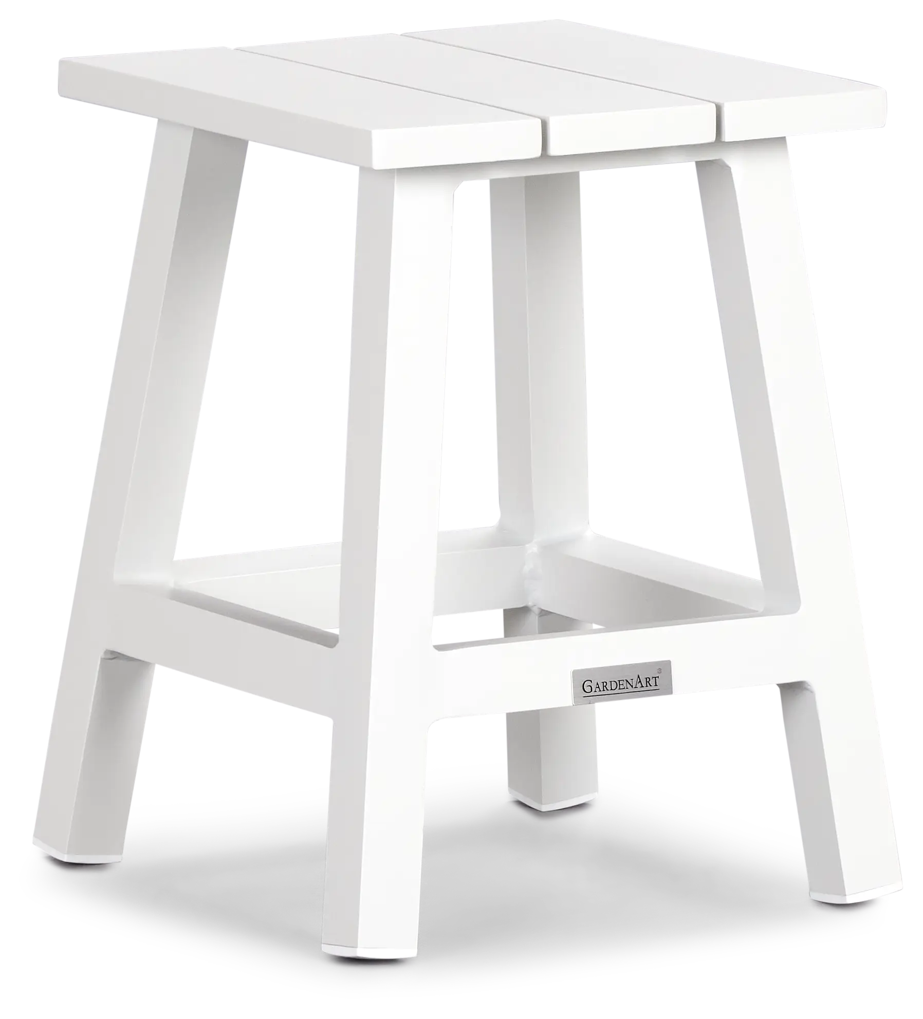 Barbados White Square Accent Table Barbados White Square Accent Table
