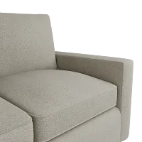 Siesta Elite Gray Fabric Sofa