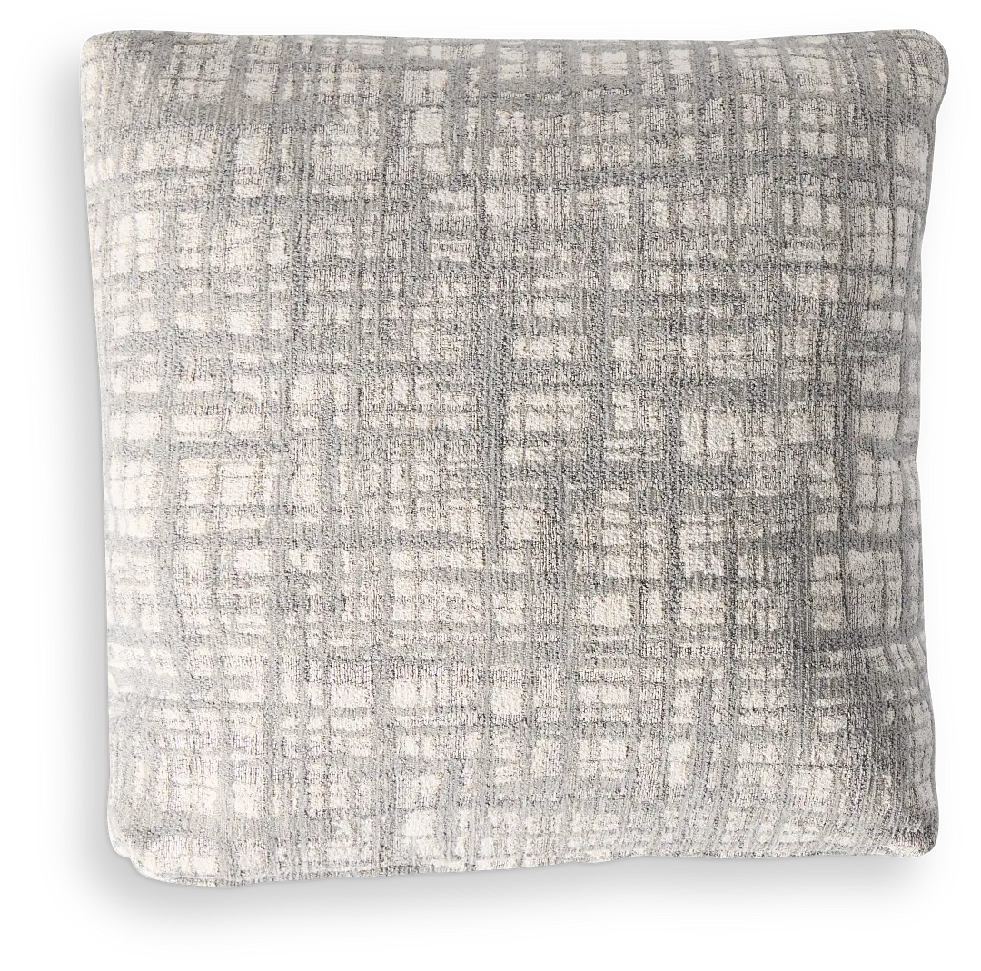 Network Gray 18" Square Accent Pillow Network Gray 18" Square Accent Pillow