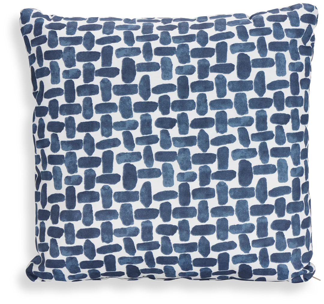 Farley Navy 18" Indoor/outdoor Accent Pillow