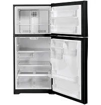 Ge 19 Series Black Top Freezer Refrigerator