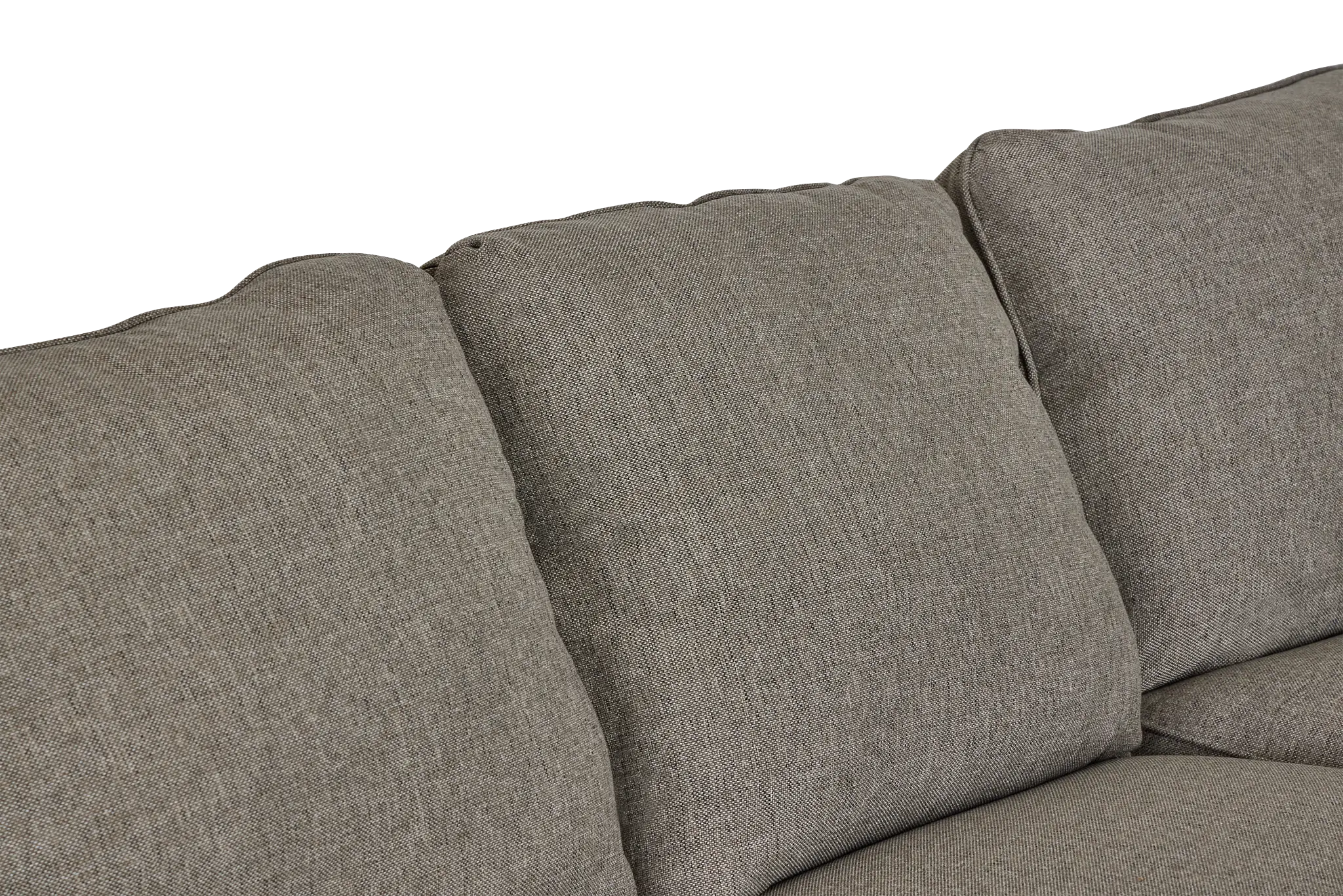 Asheville Brown Fabric Medium Left Chaise Sectional Asheville Brown Fabric Medium Left Chaise Sectional
