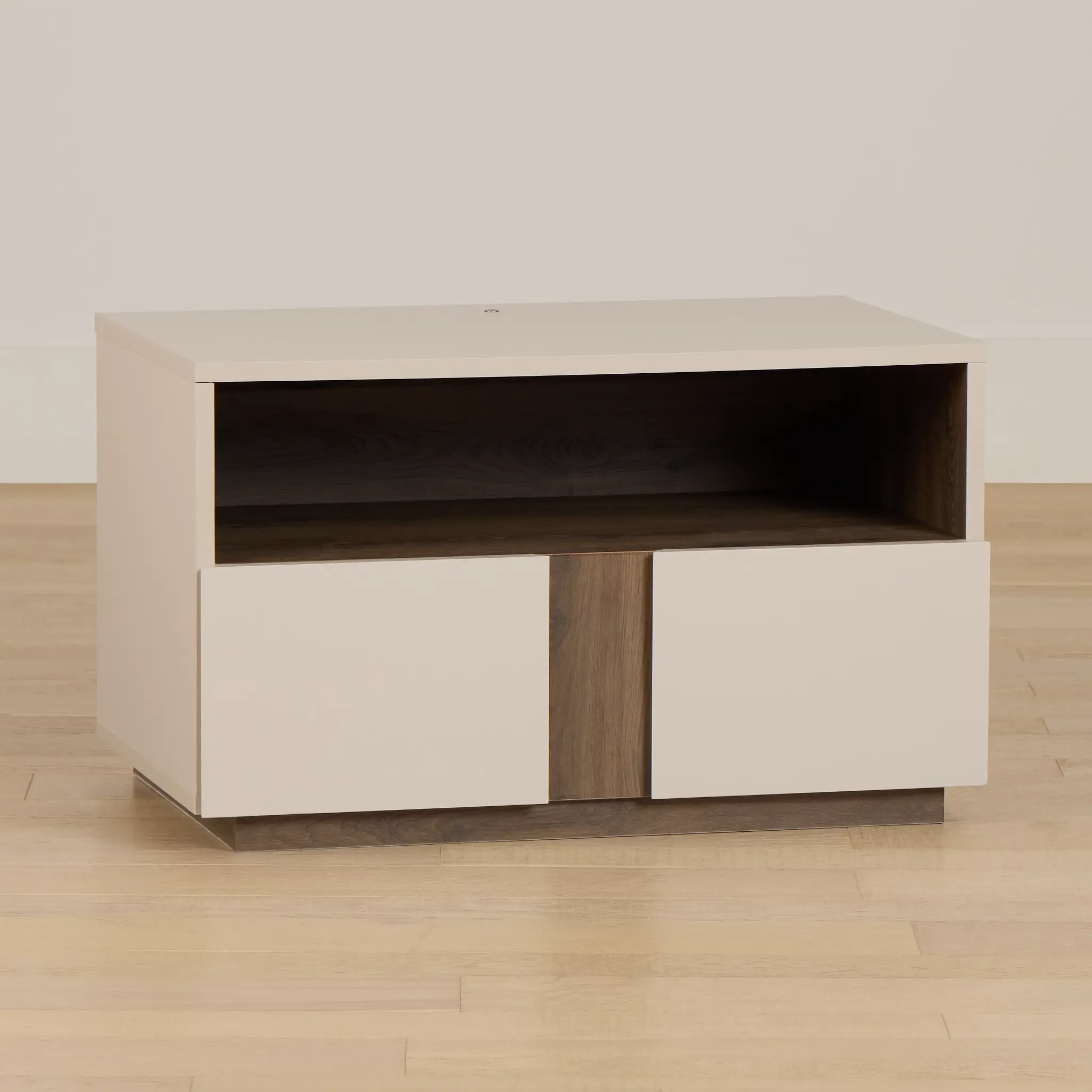 Brasilia Light Beige 1-drawer Nightstand Brasilia Light Beige 1-drawer Nightstand