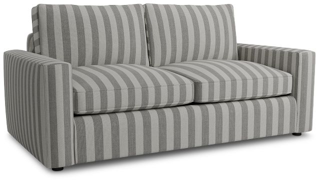Siesta Sea Lane Dark Gray Fabric Cooling Memory Foam Sleeper