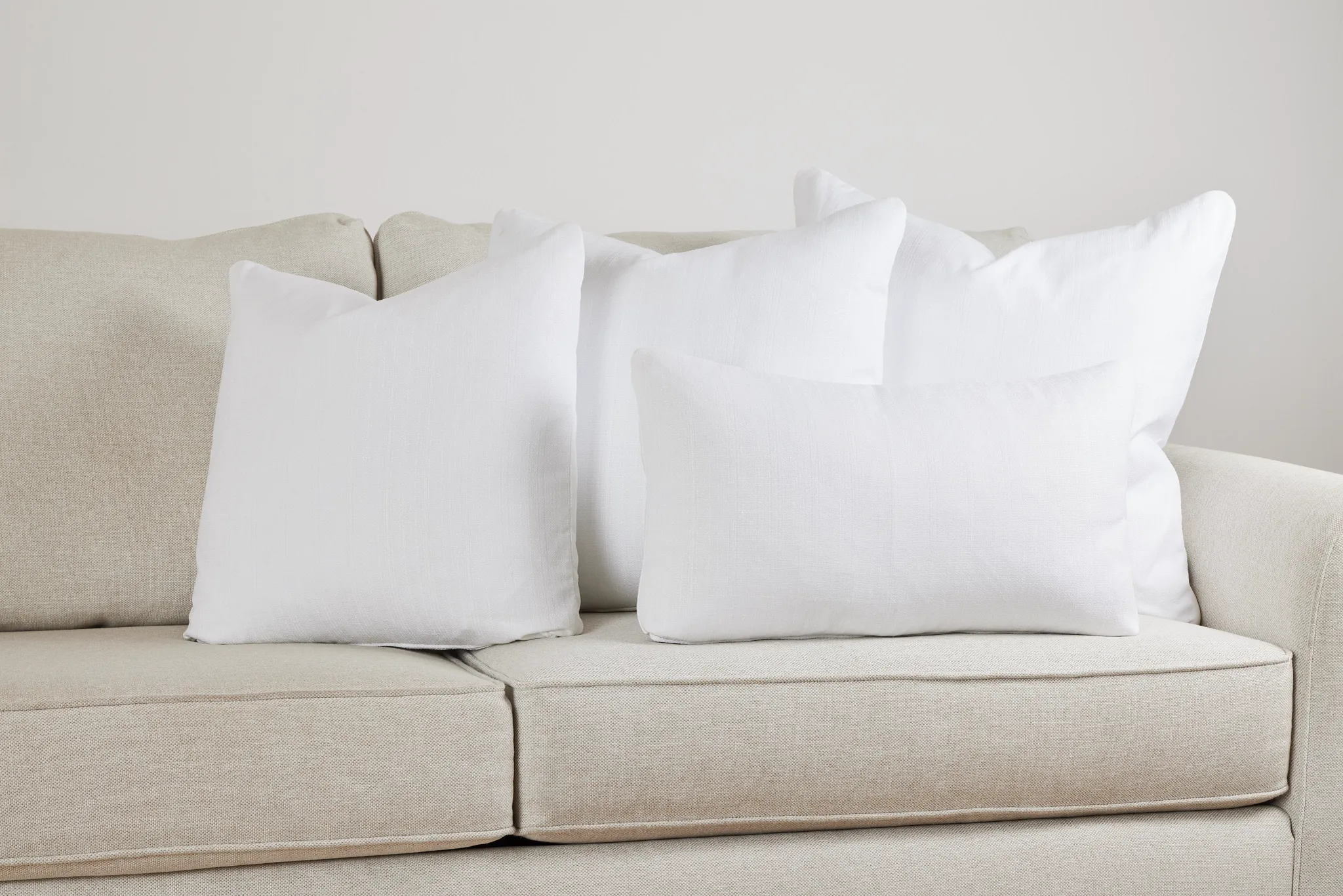 Zeke White 24" Accent Pillow