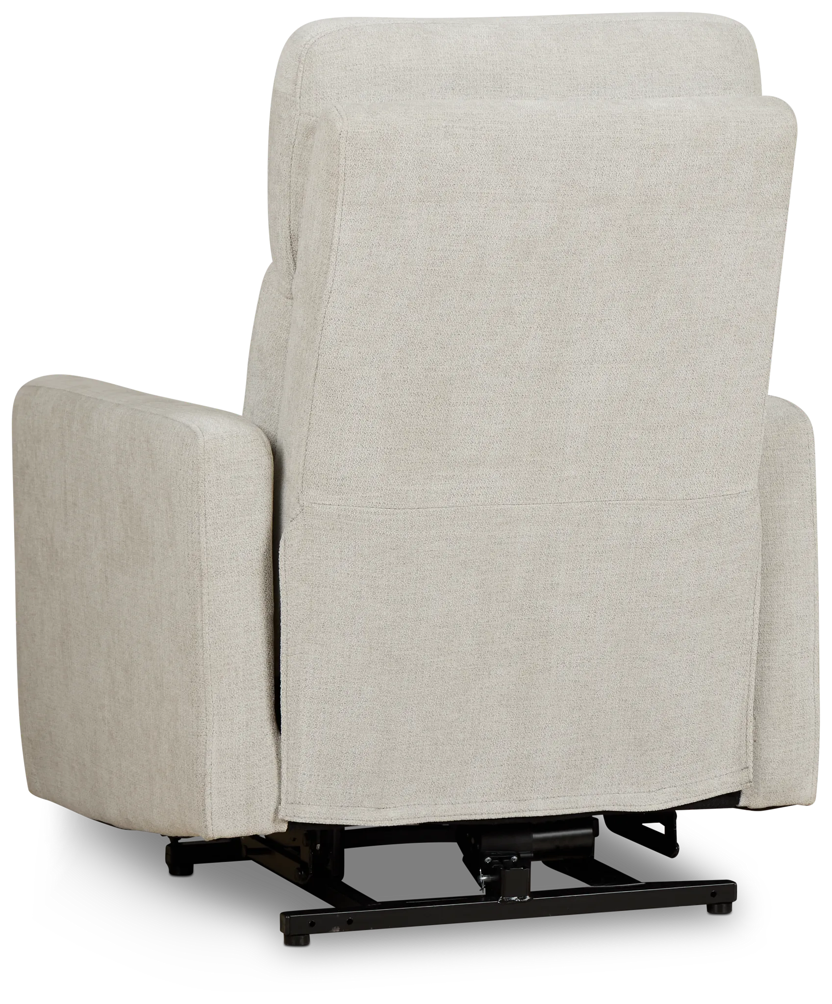 Talon Light Gray Fabric Power Lift Recliner