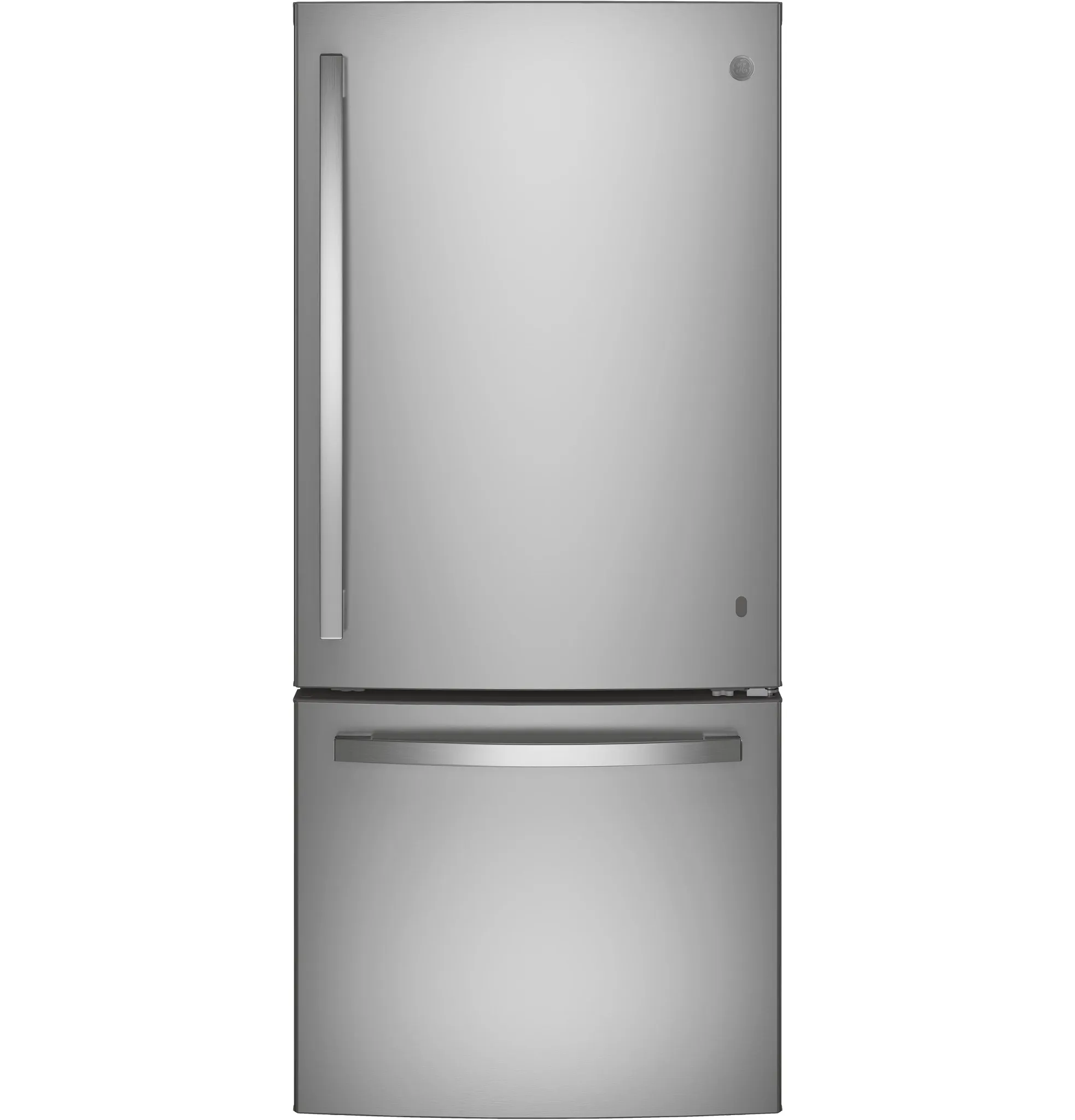 Ge 21 Series Stainless Steel Bottom Freezer Refrigerator