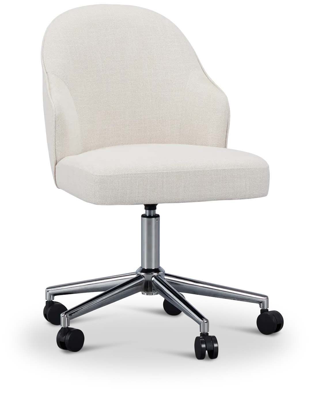 Paige Light Beige Swivel Desk Chair Paige Light Beige Swivel Desk Chair