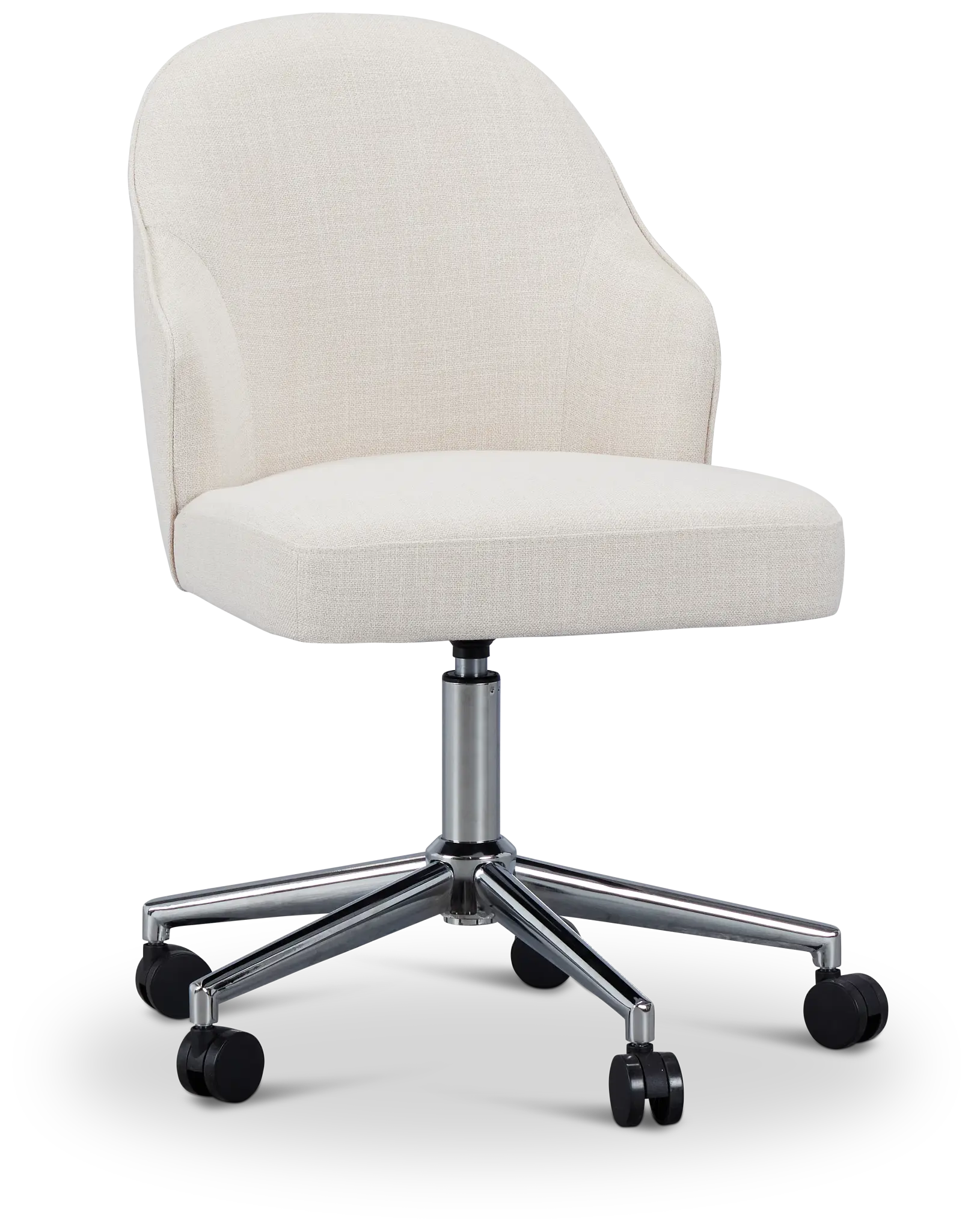 Paige Light Beige Swivel Desk Chair Paige Light Beige Swivel Desk Chair