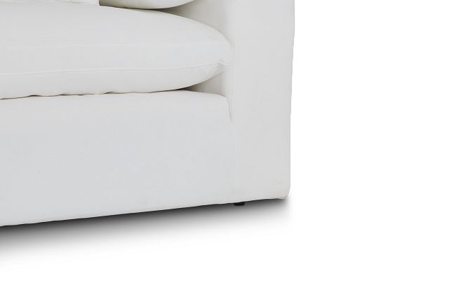 Nixon White Fabric Sofa (5)