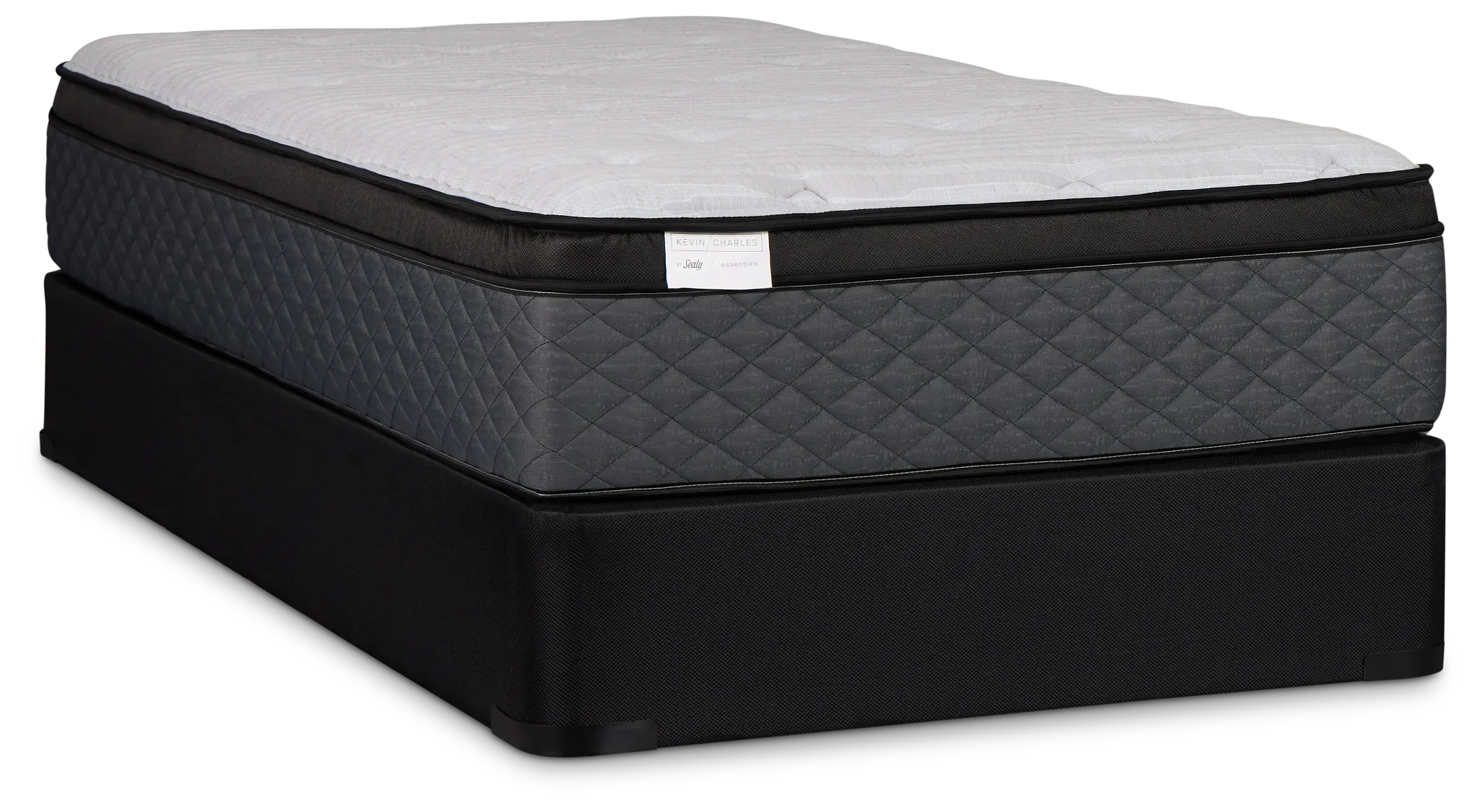 Kevin Charles By Sealy Essential Plush Mattress Set