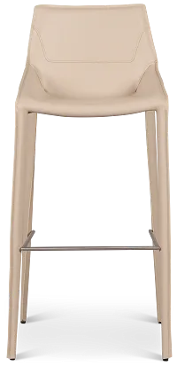 Wayne Light Beige 30" Upholstered Barstool